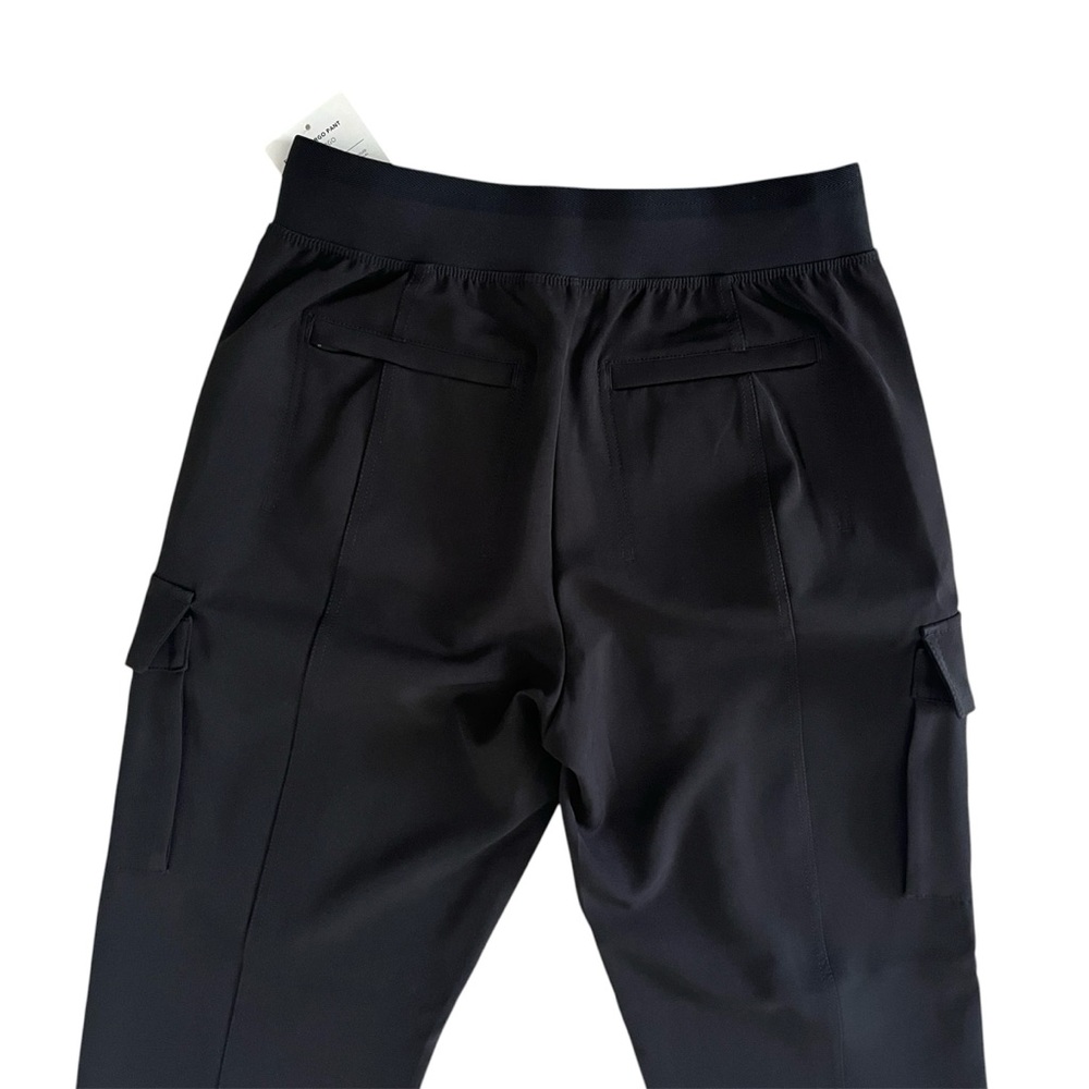 Athleta Endless High Rise Cargo Black Pull-On Pant Quick Dry Breathable Womens 2 - Picture 8 of 12